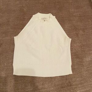 Aritzia crop sweater tank